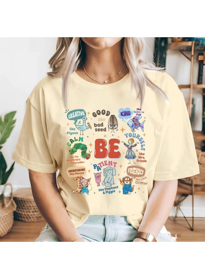 InterStellux Teacher Shirt - I Can Be Teacher Shirt - Believe in Yourself Tshirt - Be Your Self Shirts - Gifts for Teacher's Day, Teacher Shirt 1, M - Image 4