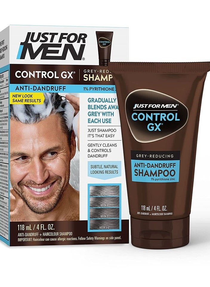 Just For Men - Control GX Grey Reducing Anti-Dandruff Shampoo - Image 1