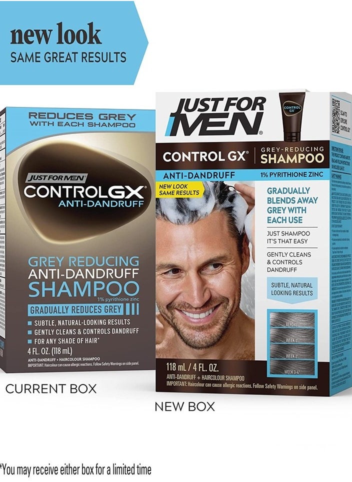 Just For Men - Control GX Grey Reducing Anti-Dandruff Shampoo - Image 1