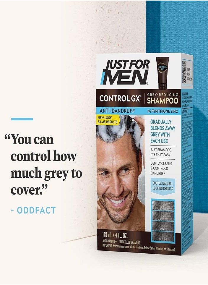 Just For Men - Control GX Grey Reducing Anti-Dandruff Shampoo - Image 1
