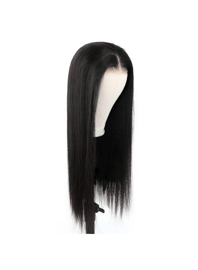 ISEE HAIR HD Lace Front Wig Wear & Go Glueless Lace Wig Brazilian Straight Lace Wigs For Women No Glue 4x6 Lace Pre Cut Wig Human Hair Wigs Transparent Lace Closure Wigs 180% Density 16 Inch - Image 3