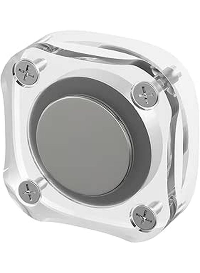 Clear Acrylic Square Tracking Device Holder Storage Box Cover Easy Installation Case - Image 1