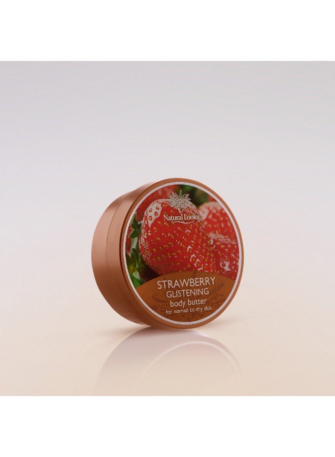 STRAWBERRY GLISTENING BODY BUTTER 220ml