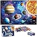 IFLOVE Jumbo Floor Puzzle for Kids Ages 48Solar System Jigsaw Puzzles48 Piece Space Large Puzzles for Toddler Ages 35Preschool Learning Planets Toys Christmas Birthday Gift for Boys Girls - Image 2