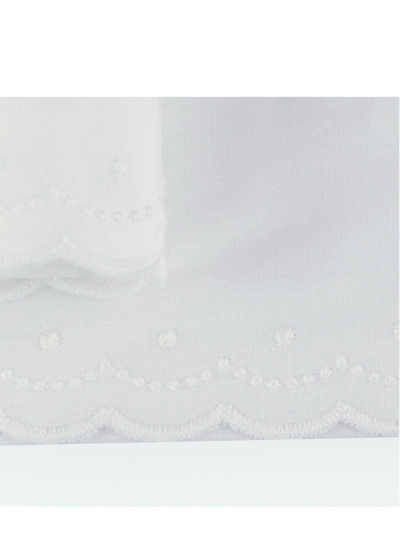 Bumble & Bird - Plumeti Baby Bedding Set For Bassinet - 3pcs - Beige - Image 1