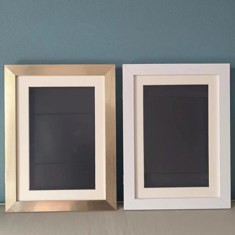 2-Piece Flip Storage Picture Frame Kids Art Frames Children'S Magnetic Decorative Po Frame Wooden Picture Frame - Image 1