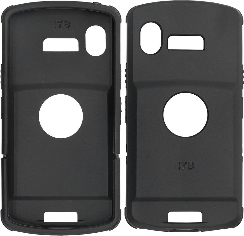 غطاء حماية متين لجهاز المسح الضوئي المحمول Zebra EC50 EC55، حافظة مطاط TPU باللون الأسود - Image 1