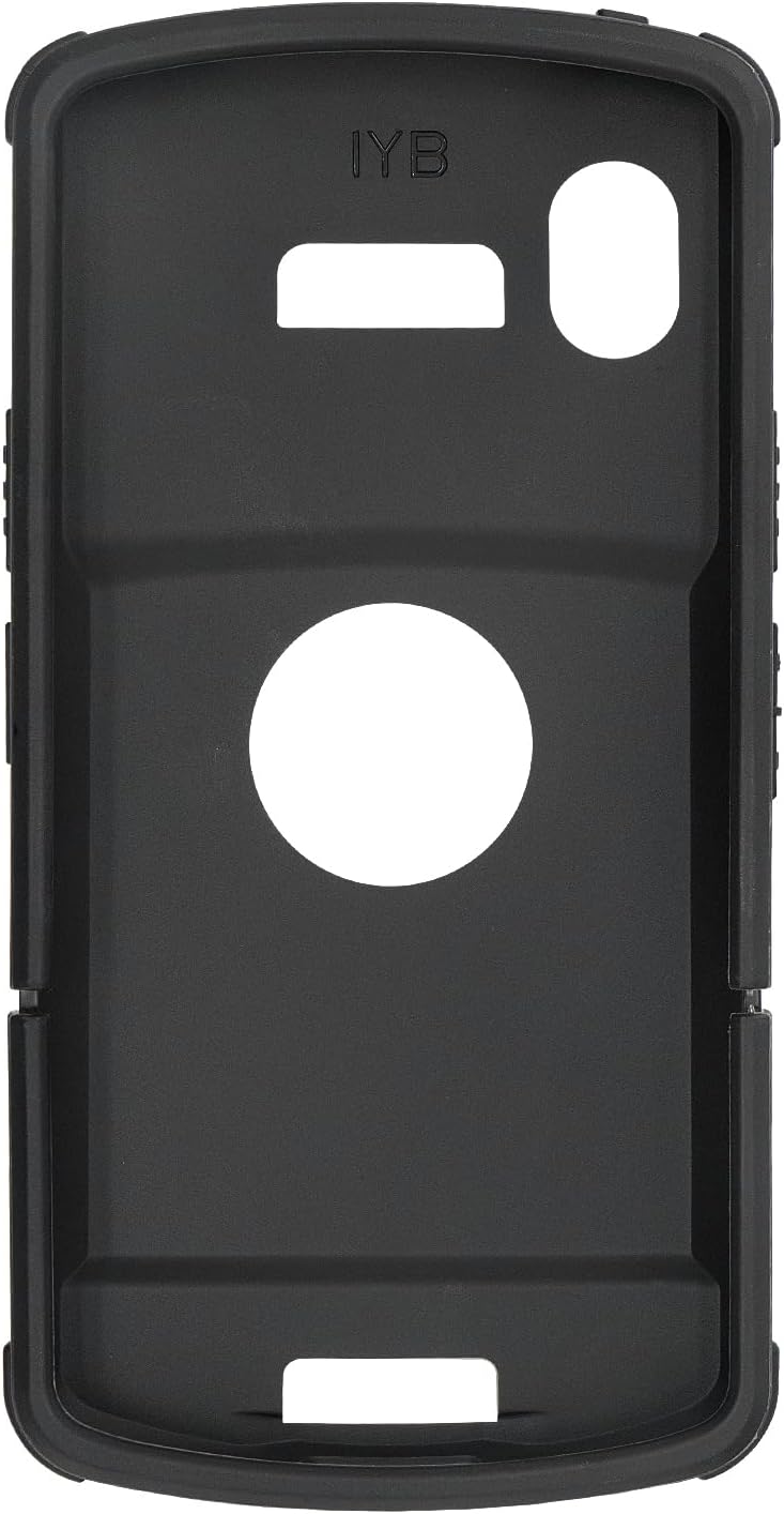 غطاء حماية متين لجهاز المسح الضوئي المحمول Zebra EC50 EC55، حافظة مطاط TPU باللون الأسود - Image 2