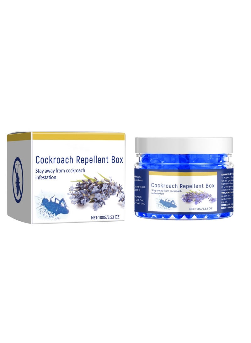 Zikra Cockroach Repellent Cockroach Killer, Cockroach Repellent Box with Natural Essential Oils, Long-Lasting Protection for Home Pesticide-Free Cockroach Killer Magic Box, Cockroach Bait (2PCS) - Image 1