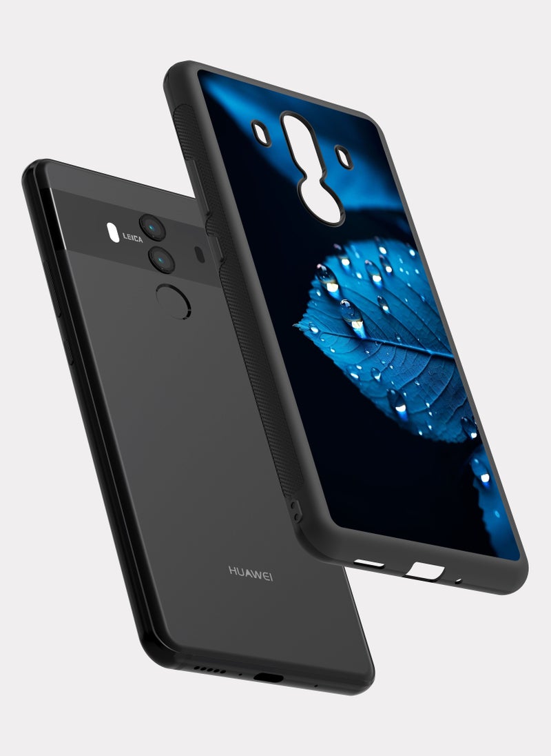 PXLAAT Huawei Mate 10 Pro case cover Blue Leaf - Image 2