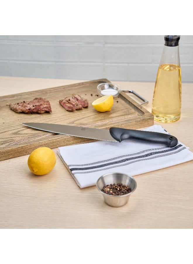 Restaurantware Sensei 10 Inch Chef Knife, 1 With Colored Coded Pins Kitchen Knife - High-Carbon, Stain-Resistant, Black German Steel Meat Knife, Ergonomic Handle, - Image 4