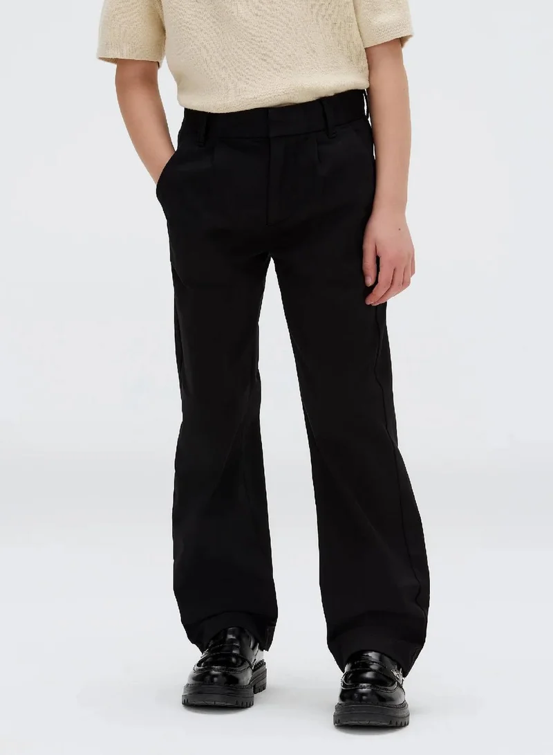 Calvin Klein Jeans Ck Black Straight Chino Trousers for Men | Best Price UAE
