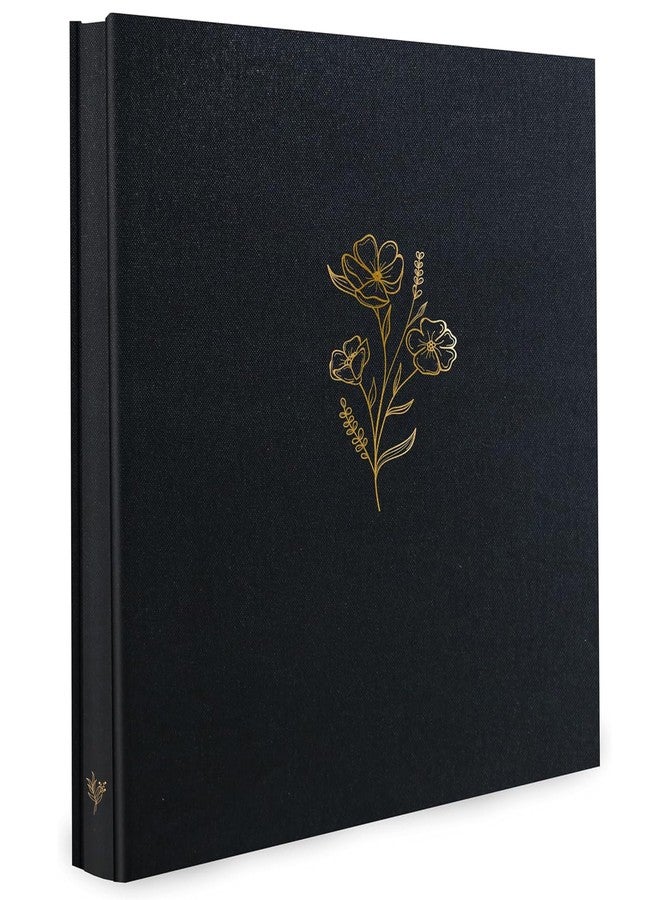 Holoary Photo Album 4x6 500 Photos 5 Pictures Per Page, 500 Pockets 4”x6” Picture Album, Linen Fabric Cover Big Picture Book for Photos, 4x6 Photo Albums for Family Weddings Travel Memories(Black) - Image 1