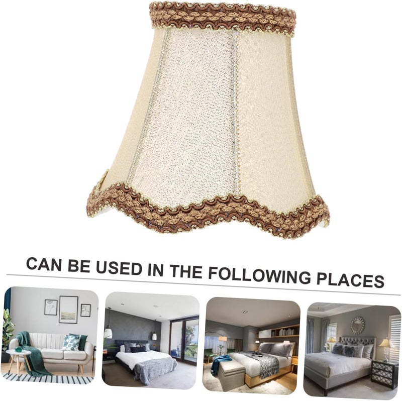 Stylish Cloth Art Lampshade Multi-purpose Light Cover for Home Decor for Pendant and Chandelier Lighting - Image 5