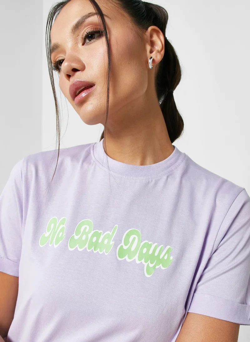 Ginger Regular Tshirt With Roll Up Cuff ( Tacked)