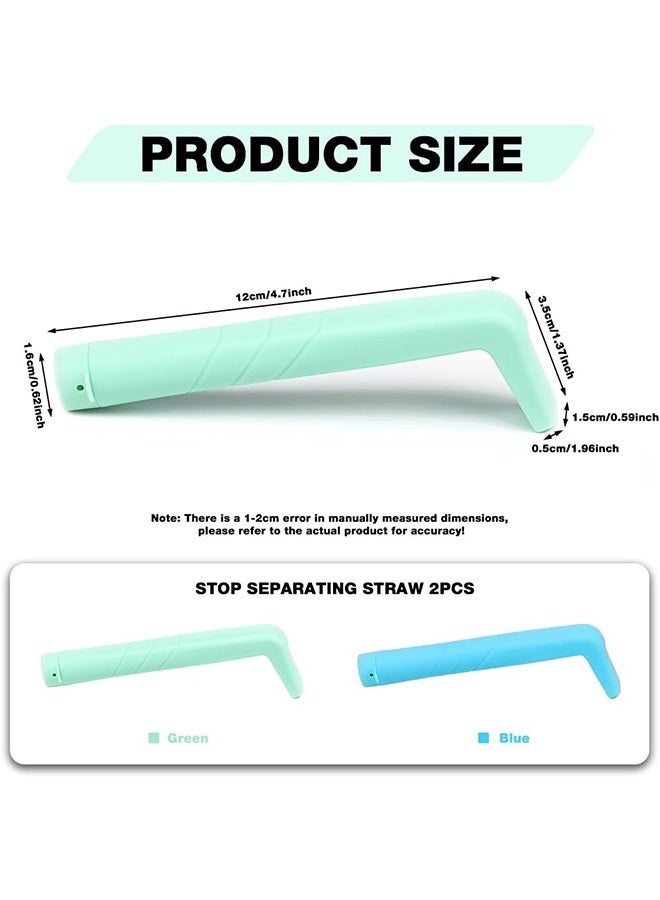 GMORO 2 Pieces Of Burp Straws,Natural And Quick Burp Relief,Clinically Proven,Suitable for All Ages,Children And Adults,Safe,Lightweight,Reusable - Image 4