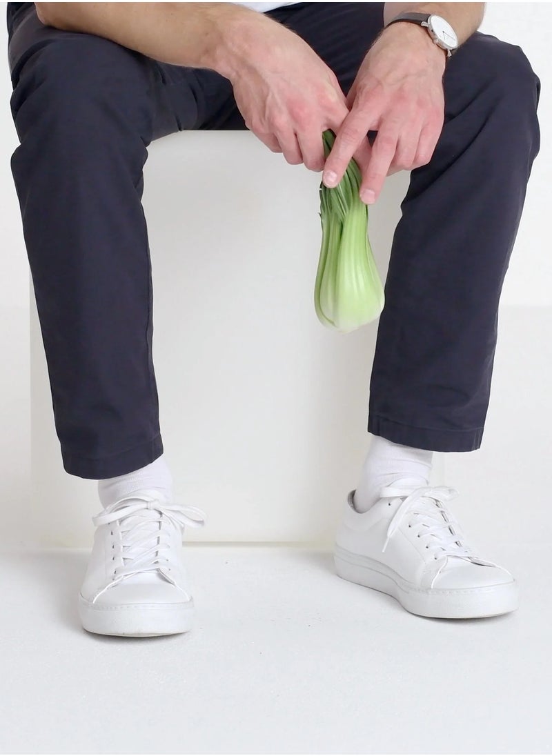 embrator Pack of 3 Plain Color Cotton Classic Socks for Men  - Image 3