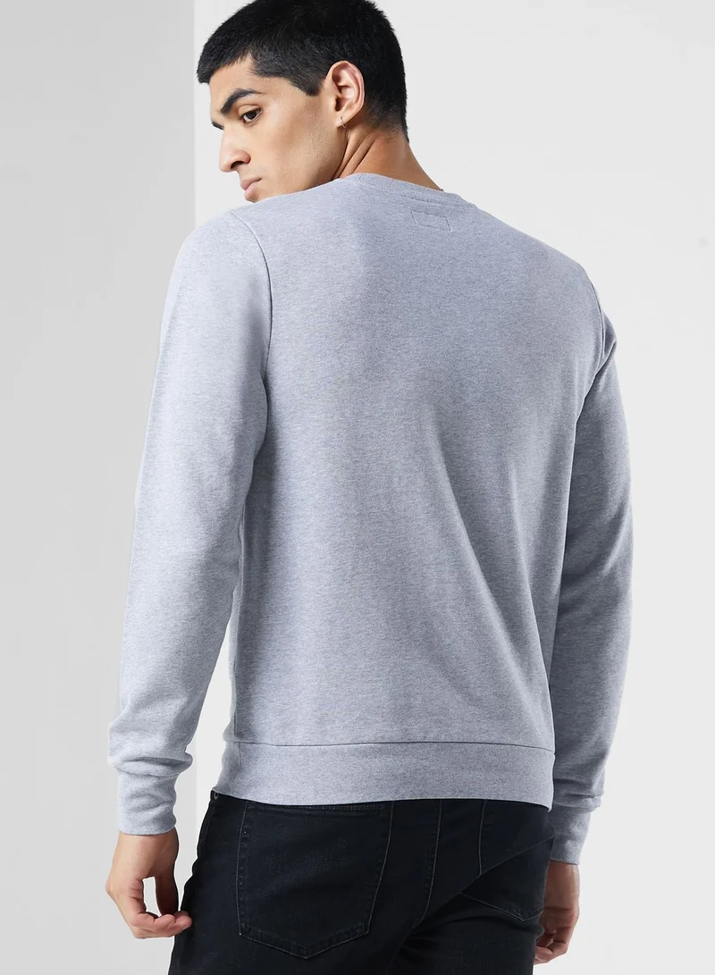Hackett Logo Crew Neck Sweatshirt
