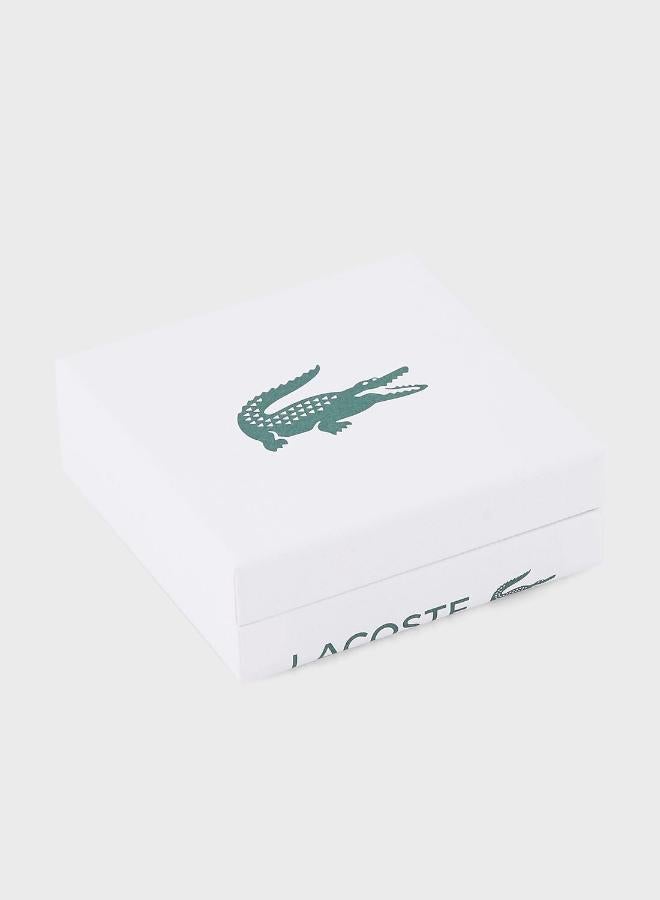 LACOSTE Crocodile Bracelet in Steel with a Crocodile-Shaped Charm - 2040146 - Image 4