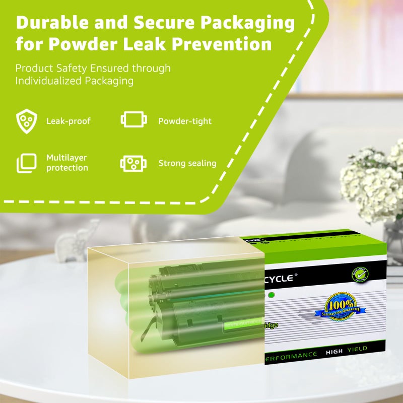 greencycle Compatible 7833a001aa S35 S-35 FX8 Toner Cartridge Replacement for Canon imageCLASS D320 D340 D383 510 FAXPHONE ICD-340 L170 L400 Printer Copier Ink Cartridge (Black, 2 Pack) - Image 3