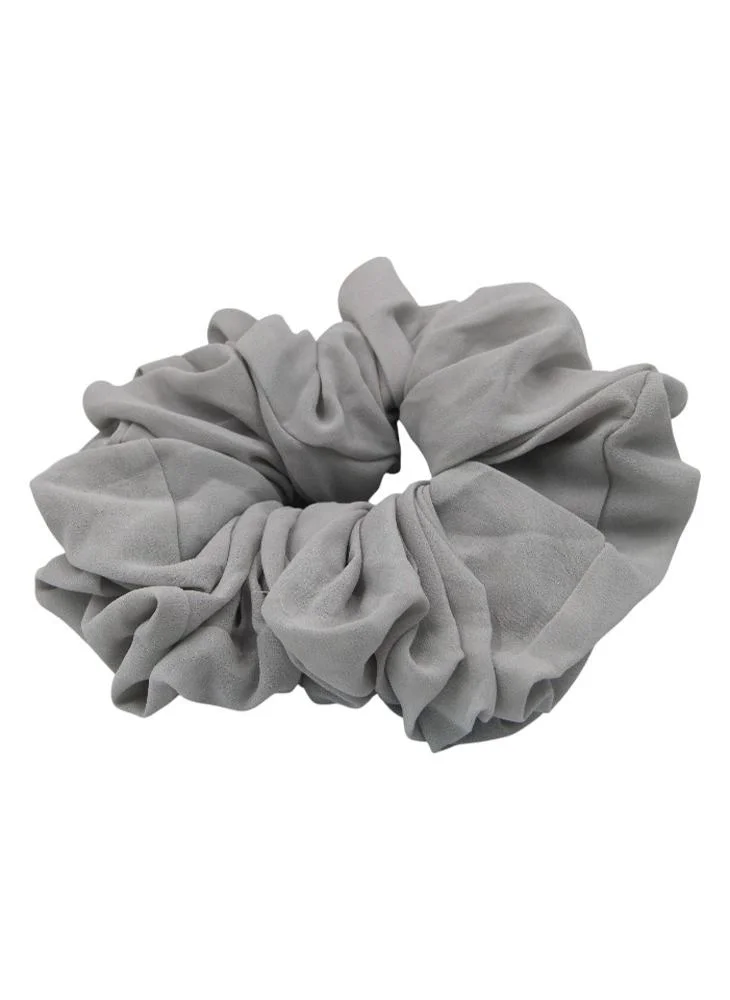دىدانيالا D'Daniela - Elastic Volumizing Hijab Scrunchie Tie Bun - Light Grey