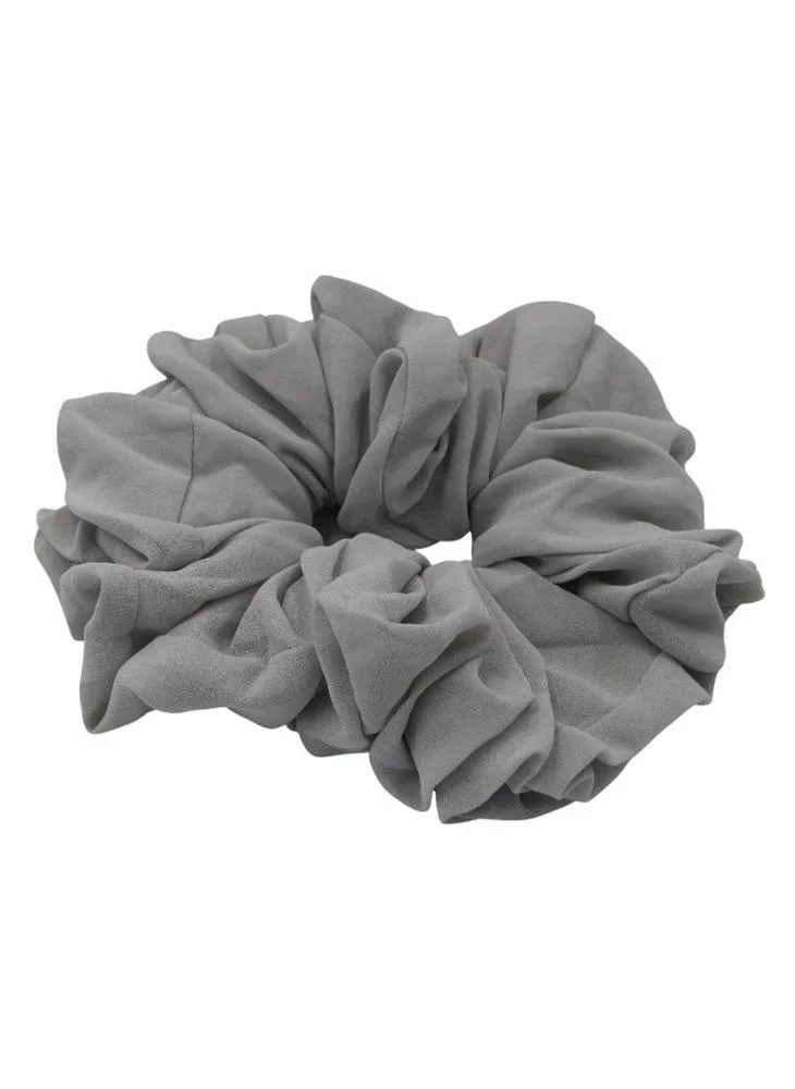 دىدانيالا D'Daniela - Elastic Volumizing Hijab Scrunchie Tie Bun - Light Grey