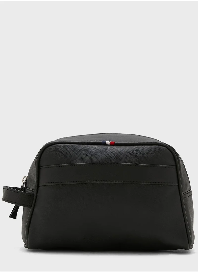 Seventy Five Men'S Webbing Detail Washbag