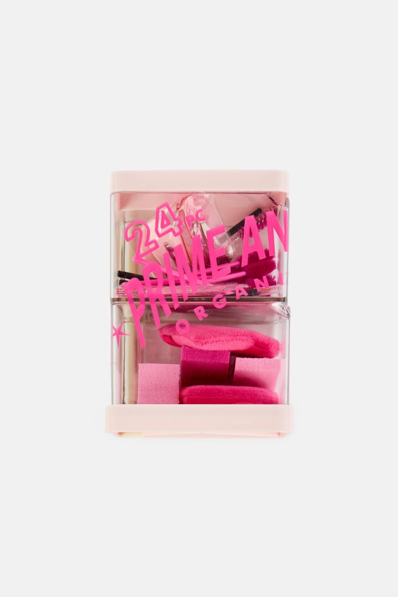 NYC 24 Pieces Prime Makeup Accessories Set, Multicolor - Image 1