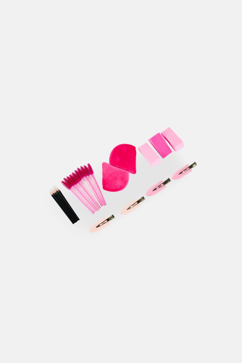 NYC 24 Pieces Prime Makeup Accessories Set, Multicolor - Image 3