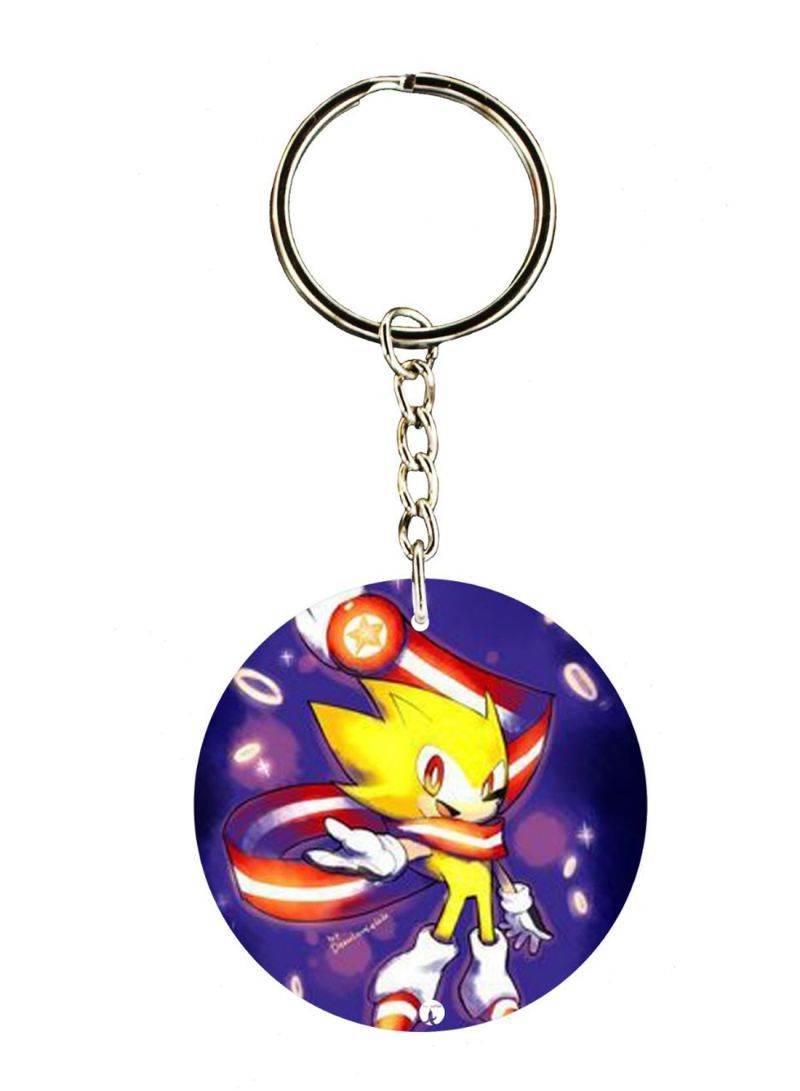 RKN Sonic Double Side Printed Keychain
