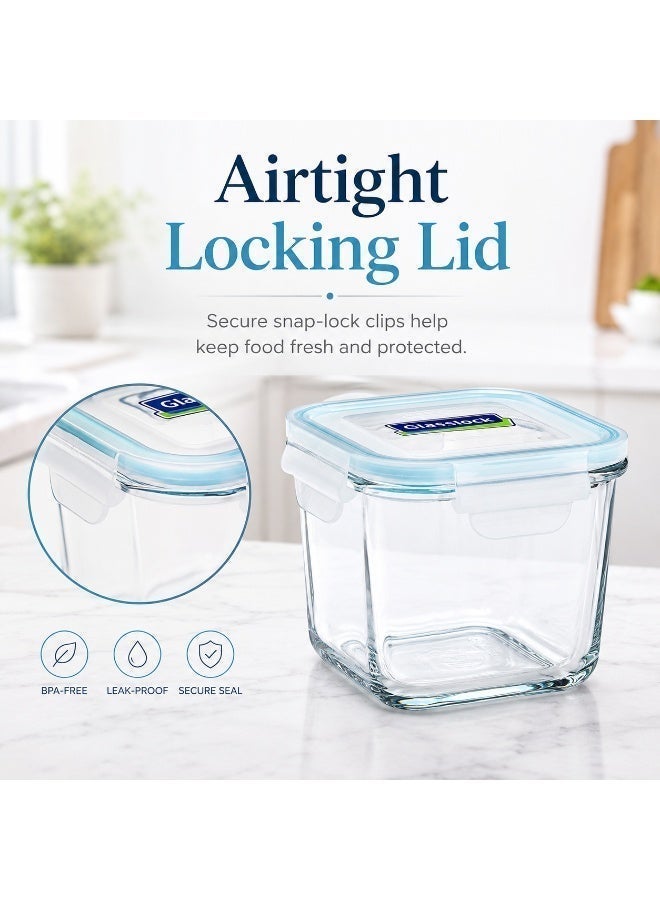 Glasslock MCSD-092 Glass Food Storage Container 920ml Airtight BPA Free Microwave Safe - Image 4