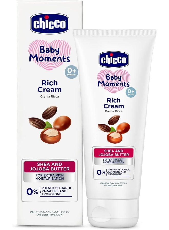 شيكو كريم شيكو بيبي مومنتس الغني للأطفال حديثي الولادة بزبدة الشيا والجوجوبا، 50 جرام - Image 1