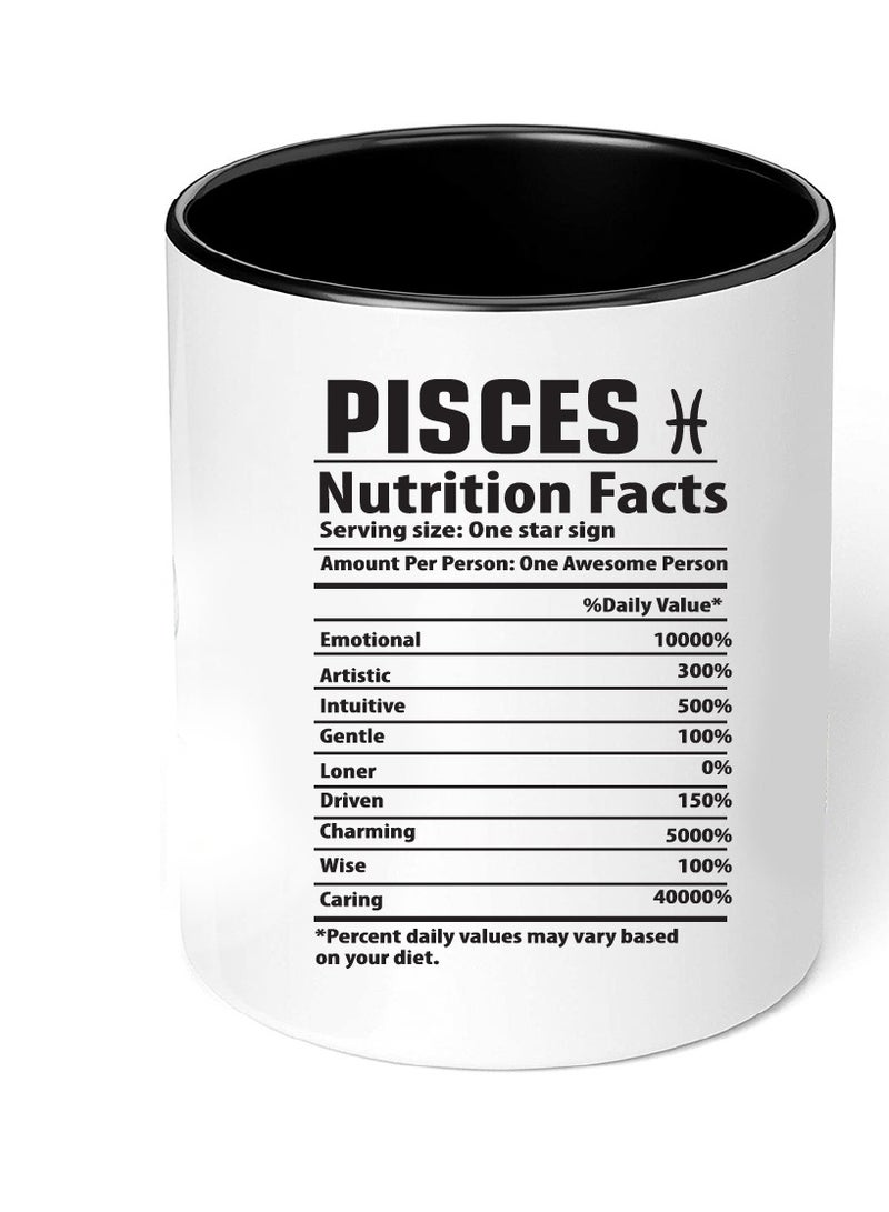 برينت شوب فور مي كوب قهوة باللون الأسود بتصميم الأبراج الفلكية  - كوب علم التنجيم لمحبي القهوة والشاي - مثالي لمحبي علم التنجيم - Image 4