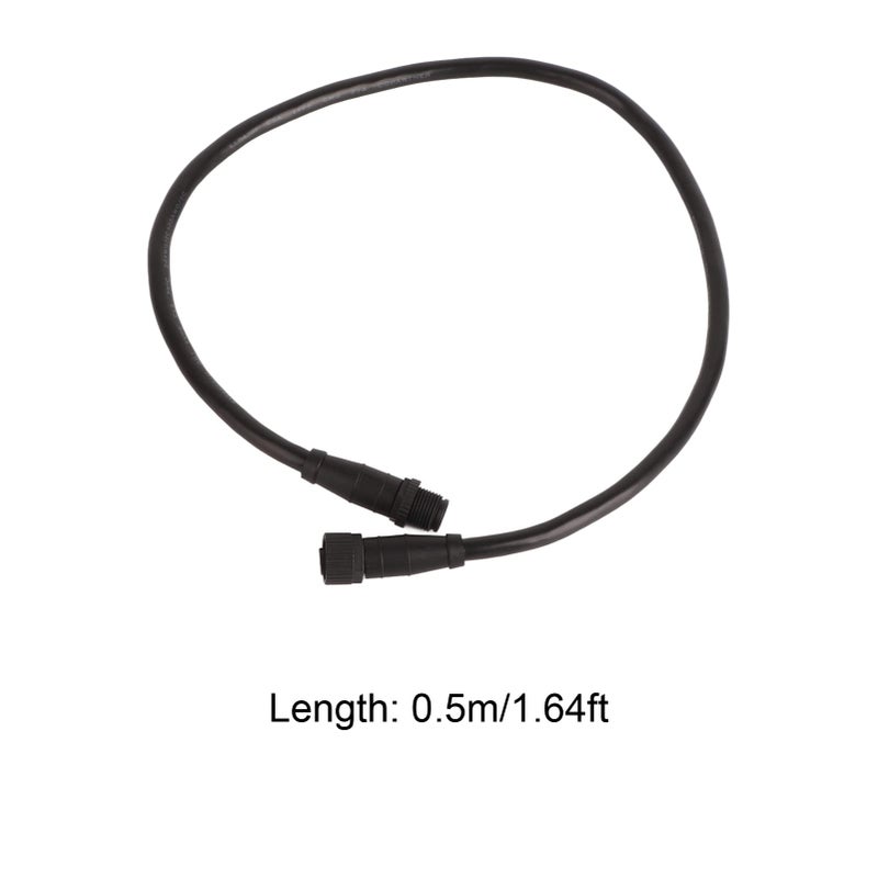 كابل شبكة بحرية NMEA 2000 بمقبس 5 دبابيس مقاوم للماء IP67 بطول 0.5 متر - Image 3