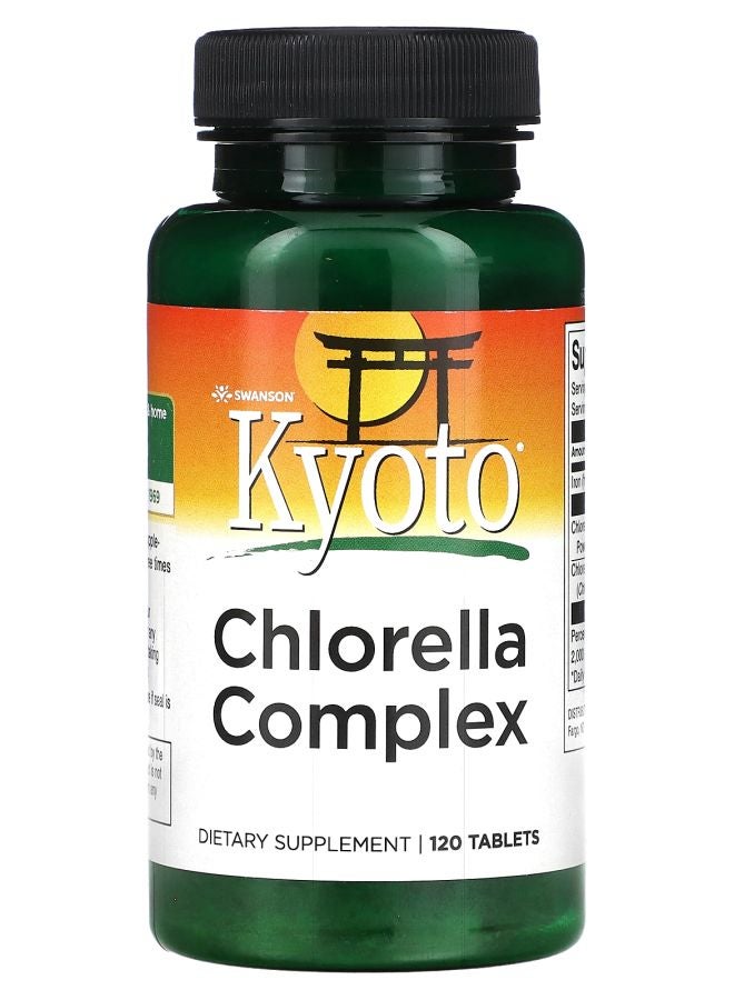 SWANSON Kyoto Chlorella Complex 120 Tablets