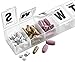 MEDca 7Day Pill Organizer Weekly Pill Planner Pack of 2 - Image 1