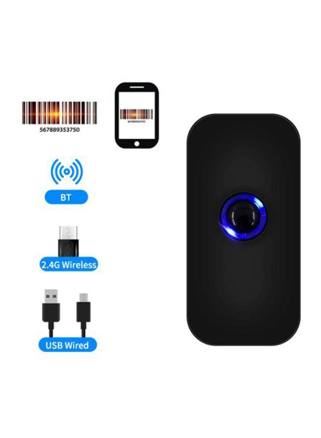 NIBEMINENT 3-In-1 Barcode Scanner Black - Image 5