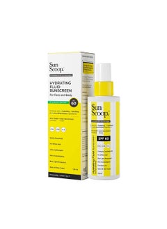 SunScoop Fluid Body Sunscreen | SPF 60 | For All Skin Types | Cooling, Hydrating & Quick-Absorbing Liquid Sunscreen | No White Cast | Ultimate Sun Protection | 125 ml  - Image 1