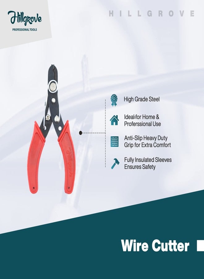 Hillgrove HGCM143M1 Combo of 3Pcs- Plier, 5in1 Screwdriver Set, Wire Cutter Hand Tools Kit - Image 4
