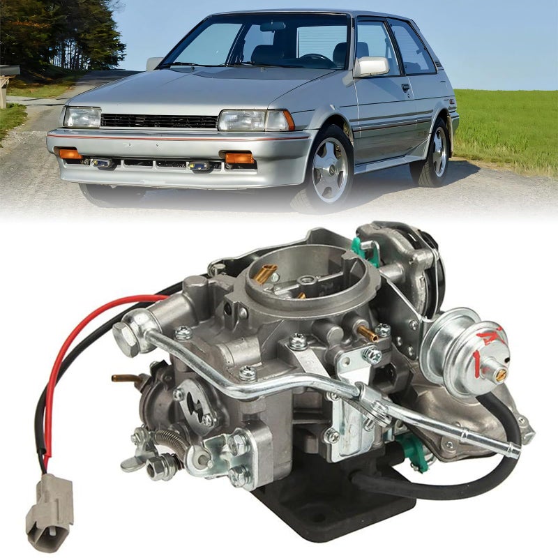 Partol 4AF Carburetor for Toyota Corolla 4AF 19871991 16L 2 Barrel Engine Carb  Automatic Choke