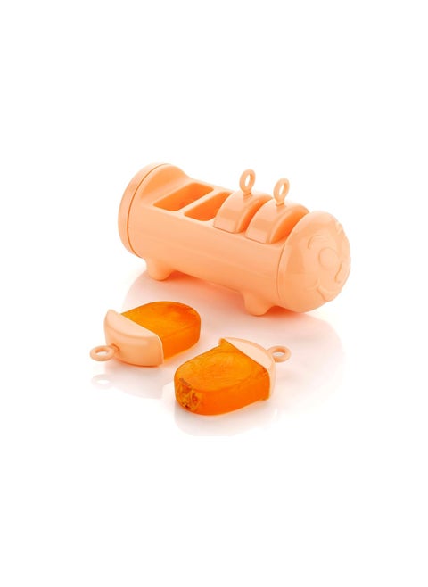 Skytail 4 Slot Reusable Ice Candy Maker Homemade PopsicleFrozen Ice CreamKulfi Candy for Children Adults Popsicle Frozen Ice Cream Ice Pop Makers Ice Cream Tray Kulfi Candy Frozen Treats