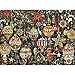 Bits and Pieces Large 300 Piece Jigsaw Puzzle for Adults Christmas Ornaments Jigsaw Puzzle Holiday Tree Decoration Flowers Stars Winter by Artist Barbara Behr Completed Puzzle Size 18 x 24 - Image 4