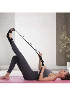 Tanyaz Yoga Stretch Belt with Loops, Ankle Ligament Stretcher for Enhanced Flexibility Training, Rehab, Pilates, Dance, Gymnastics, and Fitness Workouts  - Image 3
