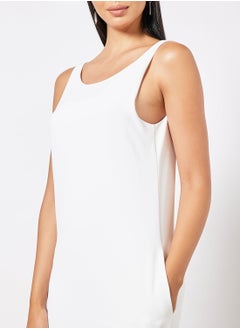 CALVIN KLEIN فستان قصير من الكريب للسفر  - Image 4