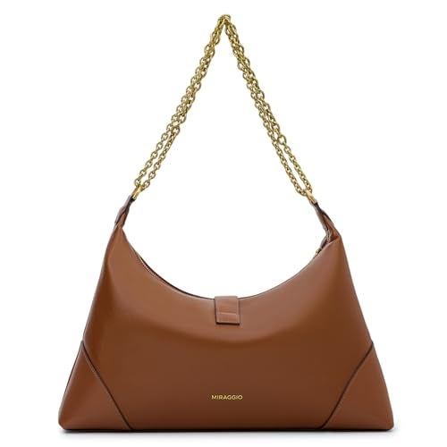 Miraggio Heather Hobo Bag For Women (Tan) - Image 5