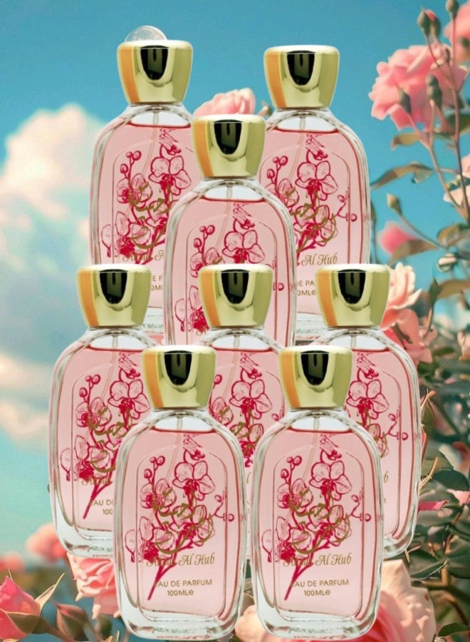 WARD 8 Pieces Ahsas Al Hub Perfume 100ML - Image 1