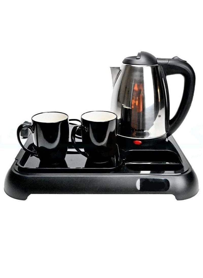NEEHOON Water Kettle Set With 2 cups and Base 1.8 Liter - Image 2