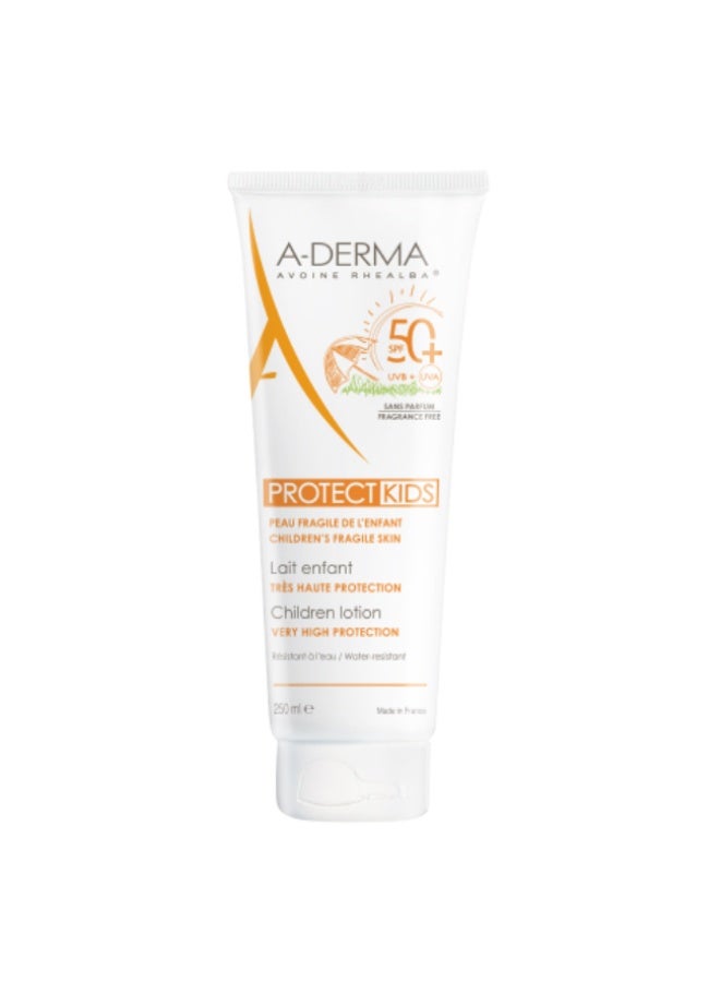إيه-ديرما لوشن حماية الأطفال من أ-ديرما بعامل حماية من الشمس 50+، 250 مل - Image 4