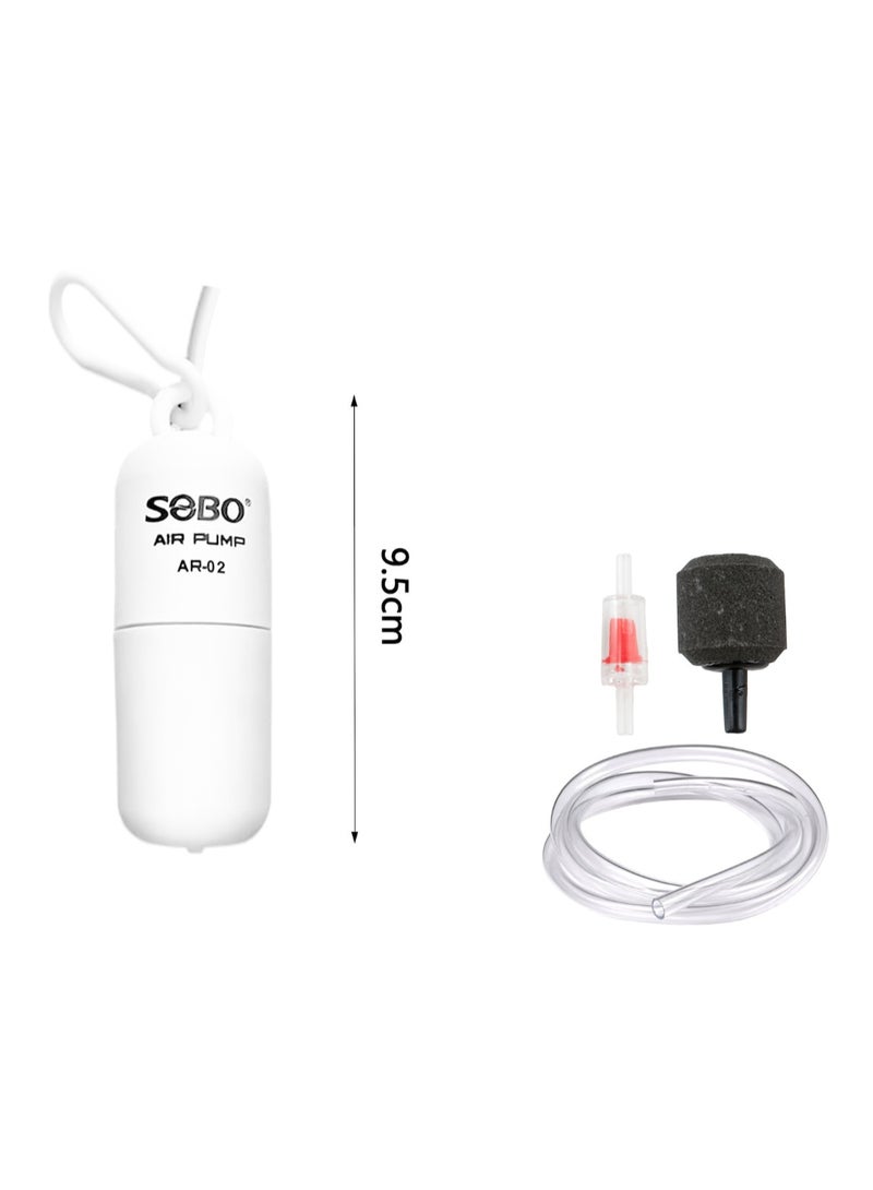SOBO USB Silent, Portable Air Pump - Image 5