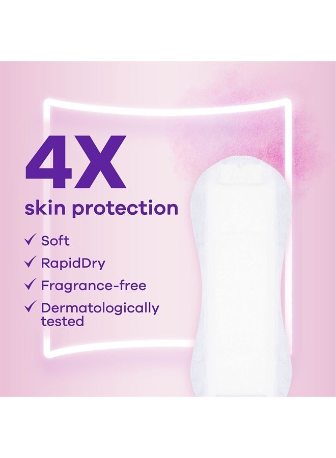 Always Discreet Incontinence Pads for Bladder Leaks Sensitive Skin Pads Moderate Absorbency, 57 Count (Packaging May Vary) - Image 2